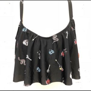 NWT Skull Torrid Bikini top ☀️ 👙 💓